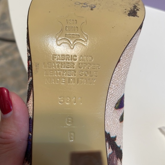 Italian heeled shoes - Picture 4 of 8